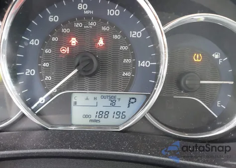 2015 Toyota Corolla L z USA, uszkodzony, nr VIN 2T1BURHE0FC445824